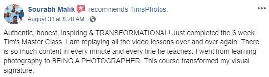 Sourabh photogaphy transformation masterclass honest, inspiring